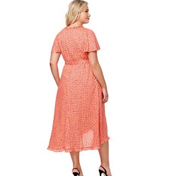 Jessica Simpson Floral Wrap Dress - Picture 5 of 5